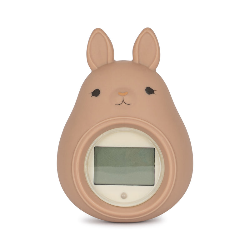Konges Slojd Silikon Badethermometer Bunny Blush bei Yay Kids