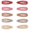Konges Slojd Kinder Haarspangen Scallop Rose 10-Pack bei Yay Kids