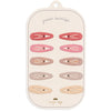 Konges Slojd Kinder Haarspangen Scallop Rose 10-Pack bei Yay Kids