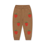 Konges Slojd Strickhose Lapis Strawberry Brown bei Yay Kids
