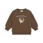 Konges Slojd Kinder Pullover Lou Cocoa bei Yay Kids