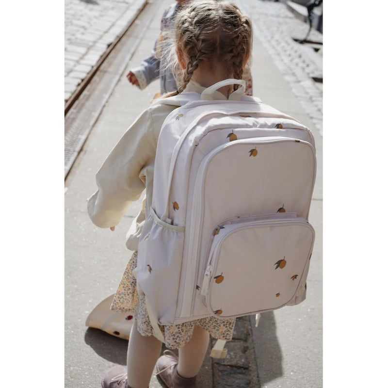 Konges Slojd Children s Backpack Nush Lemon at Yay Kids