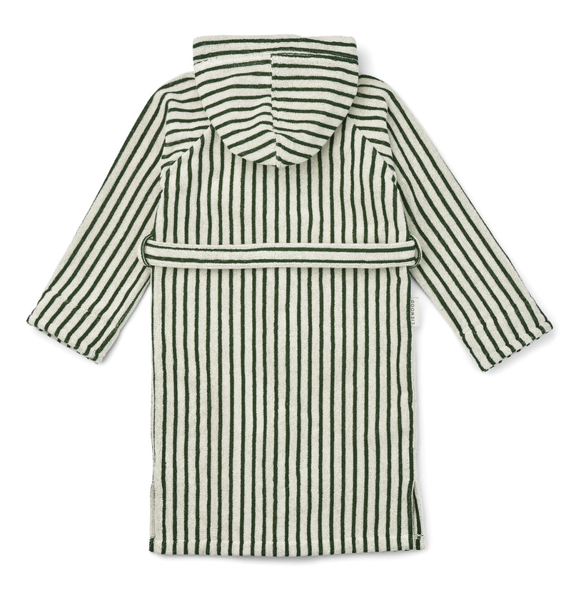 Liewood Kinder Bademantel Leo Garden Green/Creme de la Creme bei Yay Kids