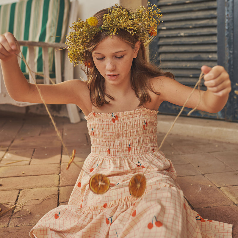 Organic Dress Bellatrix Nude 12-13J