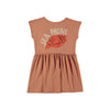 Letter to the World Mädchen Kleid in Terracota Sea Phone bei Yay Kids