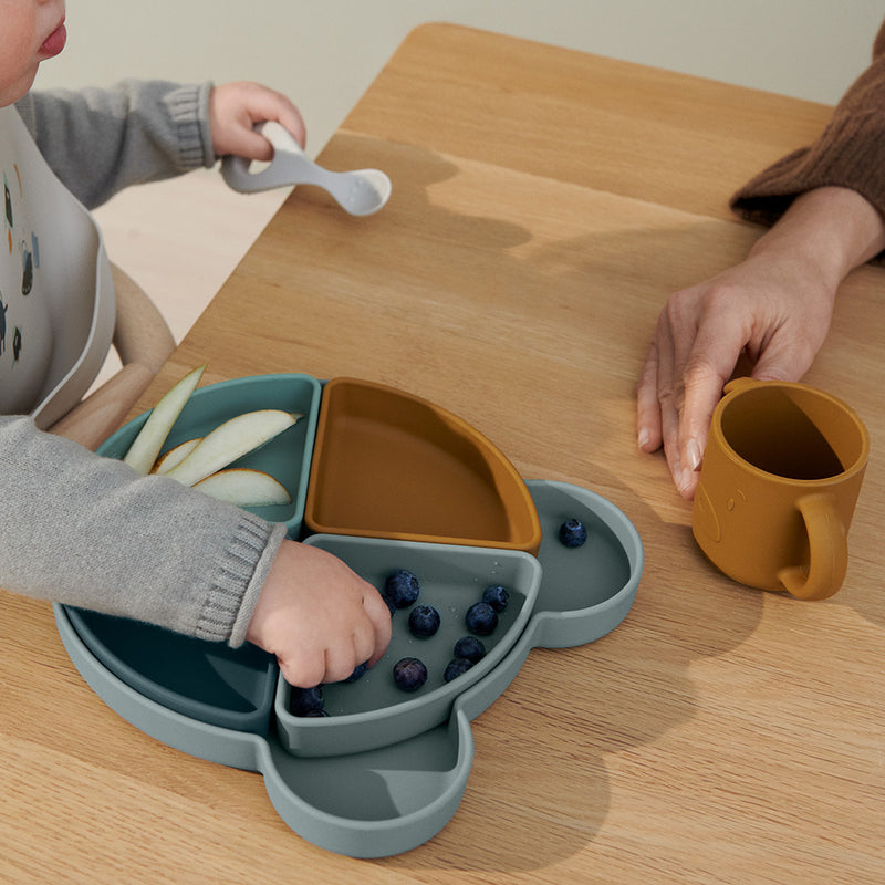 Liewood Baby Teller Arne Mr Bear Fog Blue bei Yay Kids