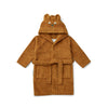 Organic Bathrobe Lily Kangaroo/golden caramel