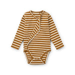 Liewood Baby Body Set Hali Caramel gestreift bei Yay Kids