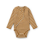 Liewood Baby Body Set Hali Caramel gerippt bei Yay Kids