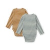 Liewood Baby Body Set Hali Fog Blue Multi Mix hinten bei Yay Kids