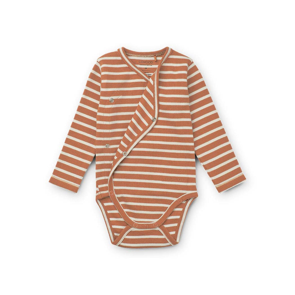 Liewood Baby Body Set Hali Tuscany rose gerippt bei Yay Kids