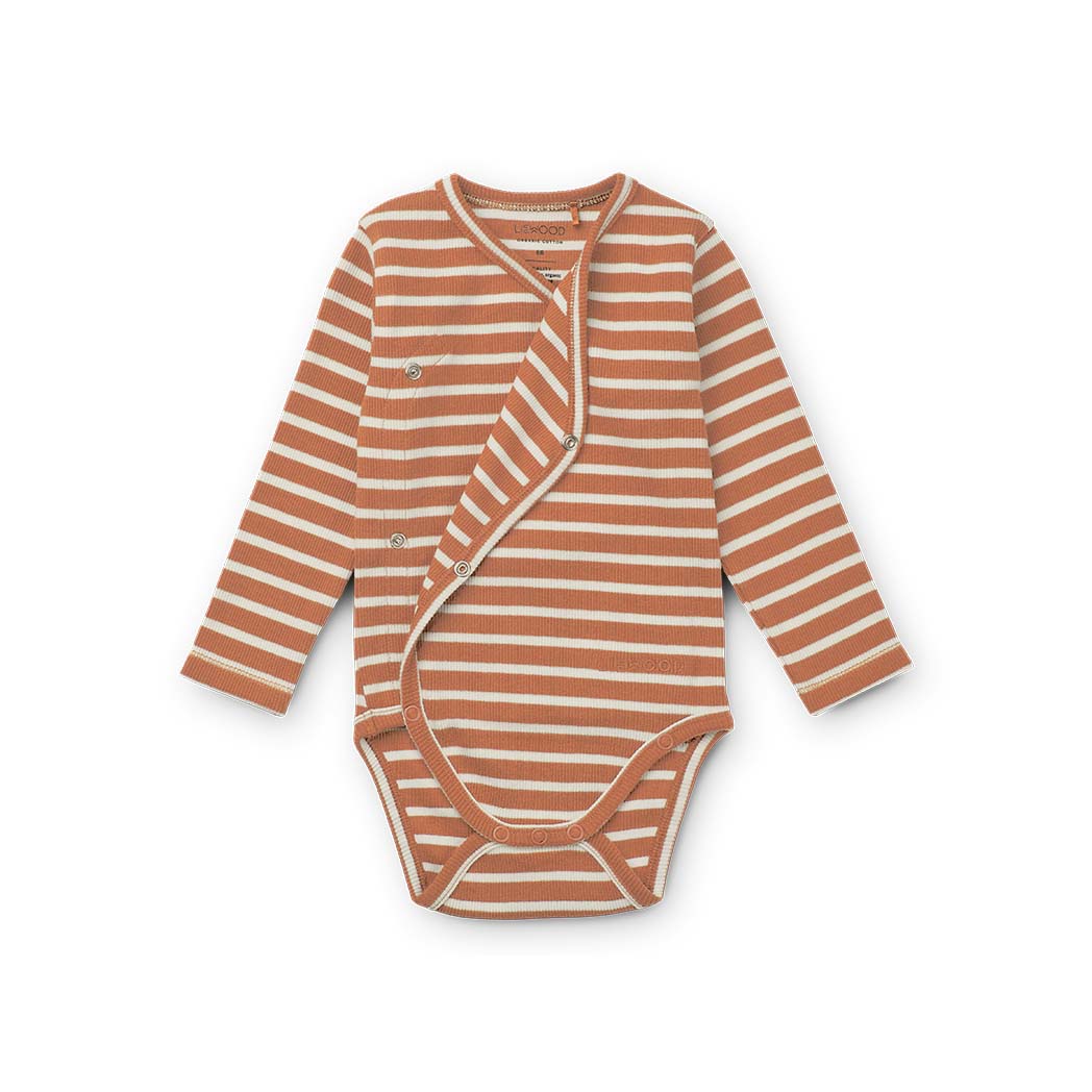Liewood Baby Body Set Hali Tuscany rose gerippt bei Yay Kids