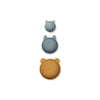 Liewood Snack Schalen Eddie Golden caramel/ blue bei Yay Kids