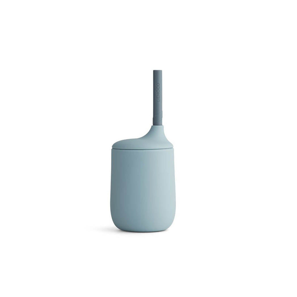 Liewood Baby Silikon Sippy Cup Ellis Sea Blue bei Yay Kids