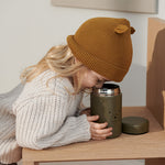 Liewood Baby Thermos Becher Bernard Mr bear caramel 500ml bei Yay Kids