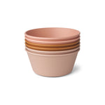 Liewood Kinder Runde Schüsseln 6er Pack Rose multi mix bei Yay Kids