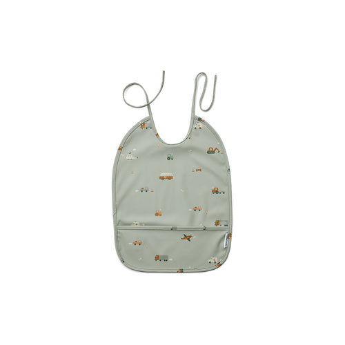 Liewood Kinder Latz Lai Vehicles/dove blue mix bei Yay Kids
