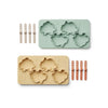 Liewood Kinder Silikon Ice Pops Manfred Dino wheat yellow multi mix bei Yay Kids