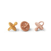 Liewood Baby Silikon Nuggi Paula Tuscany Rose Multi Mix bei Yay Kids