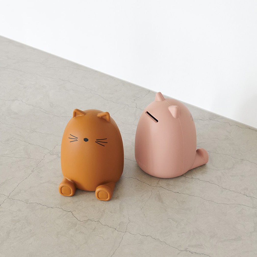 Liewood Kinder Sparschwein Palma Cat Dark Rose bei Yay Kids