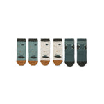 Liewood Kinder Socken Silas 3 Pack Space blue mix bei Yay Kids