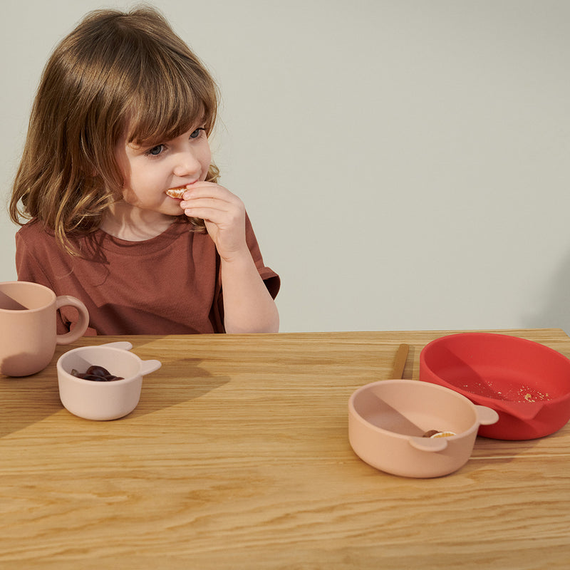 Liewood Snack Schalen Eddie Apple red/ rose multi mix bei Yay Kids