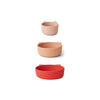 Liewood Baby Silikon Schalen Eddie Apple red/ rose multi mix bei Yay Kids