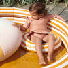 Liewood Kinder Swimm Ring Baloo Mustard Creme de la creme Stripe bei Yay Kids