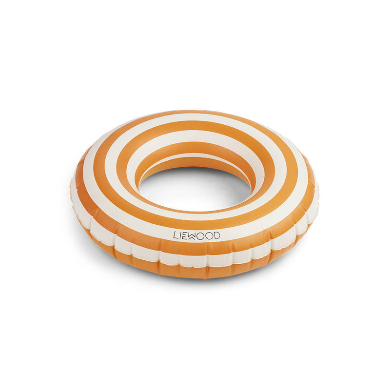 Liewood Kinder Schwimmring Baloo Mustard Creme de la creme Stripe bei Yay Kids