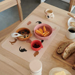 Liewood Silikon Schalen Eddie Dusty raspberry multi mix bei Yay Kids