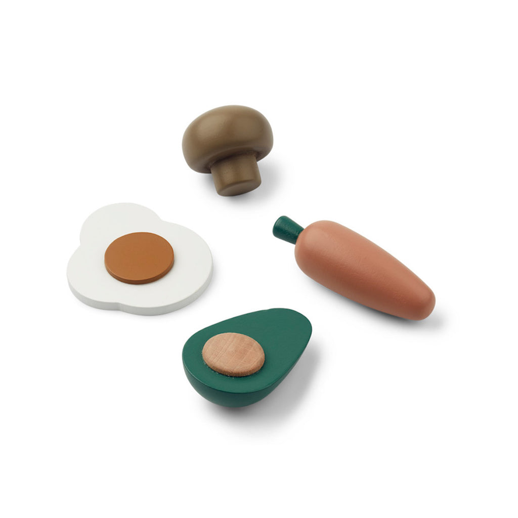 Holz Esswaren Fernandes Garden green multi mix – Liewood