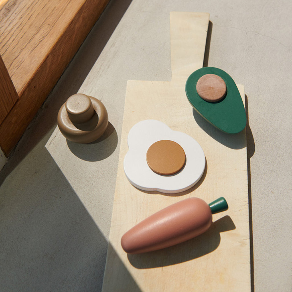 Wooden Cutlery Fernandes Garden Green Multi Mix