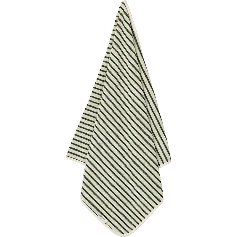 Liewood Badetuch gestreift Garden Green/ Creme de la Creme bei Yay Kids