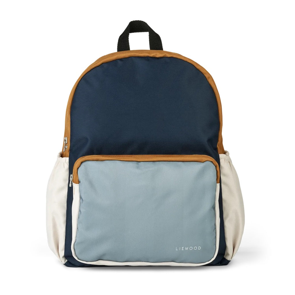Liewood Kinder Rucksack James Midnight navy / Sea blue bei Yay Kids