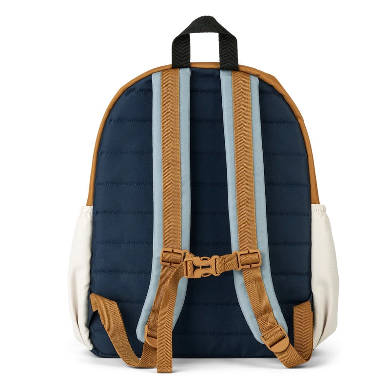 Liewood Kinder Rucksack James Midnight navy / Sea blue bei Yay Kids
