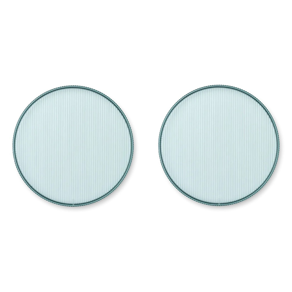 Liewood Kinder Teller aus Tritan 2er Pack Sea Blue bei Yay Kids