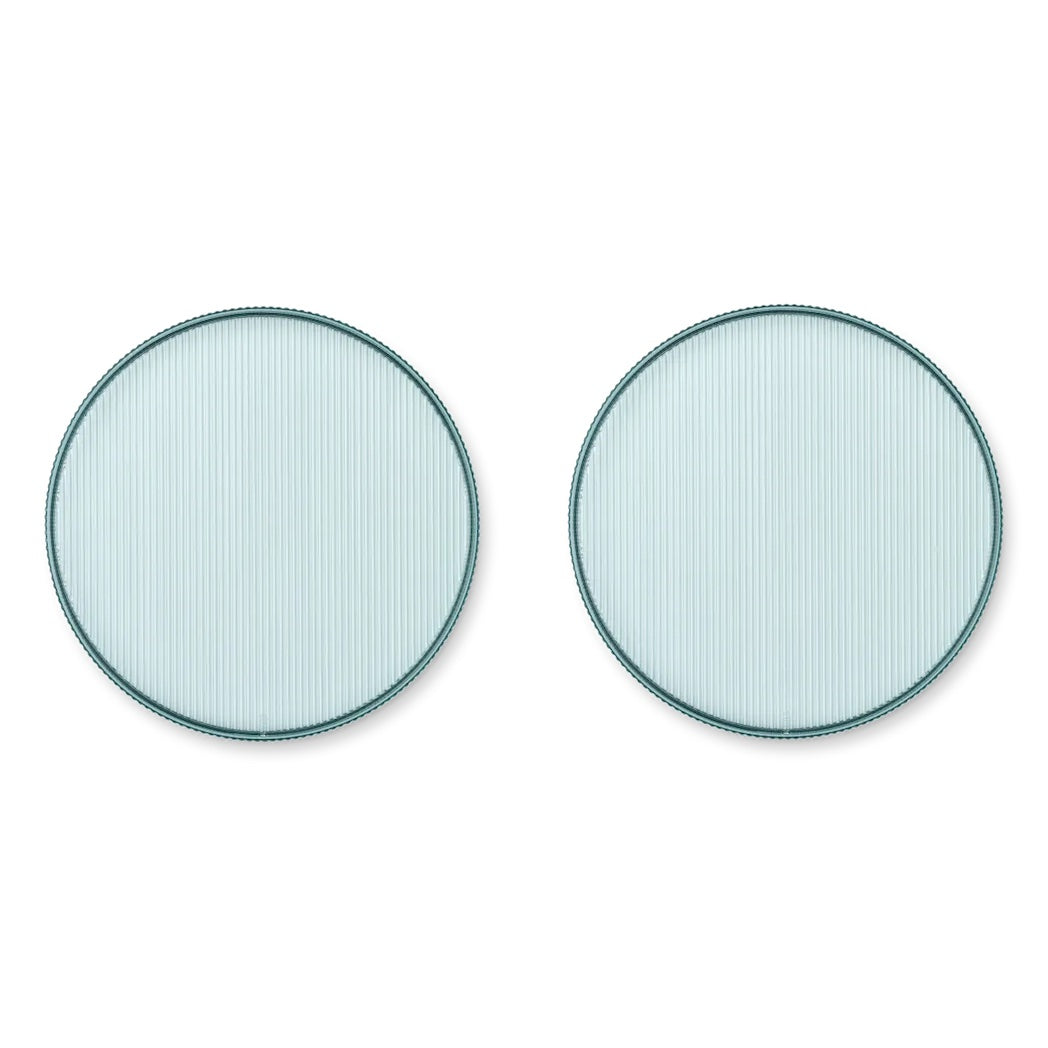 Liewood Kinder Teller aus Tritan 2er Pack Sea Blue bei Yay Kids