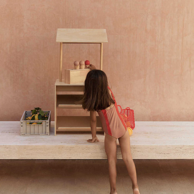 Liewood Kinder Holz Verkaufsladen Kimberly Golden caramel/sandy mix bei Yay Kids