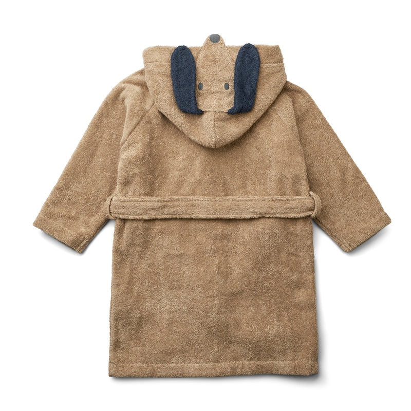 Organic Bathrobe Lily Dog / Oat mix