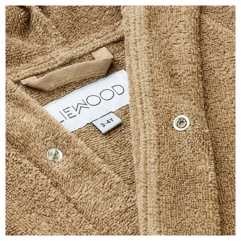 Organic Bathrobe Lily Dog / Oat mix