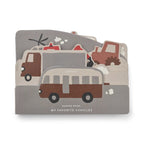 Liewood Jade Special Shape Book Vehicles/ Dove Blue bei Yay Kids