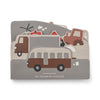 Liewood Jade Special Shape Book Vehicles/ Dove Blue bei Yay Kids