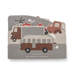 Liewood Jade Special Shape Book Vehicles/ Dove Blue bei Yay Kids