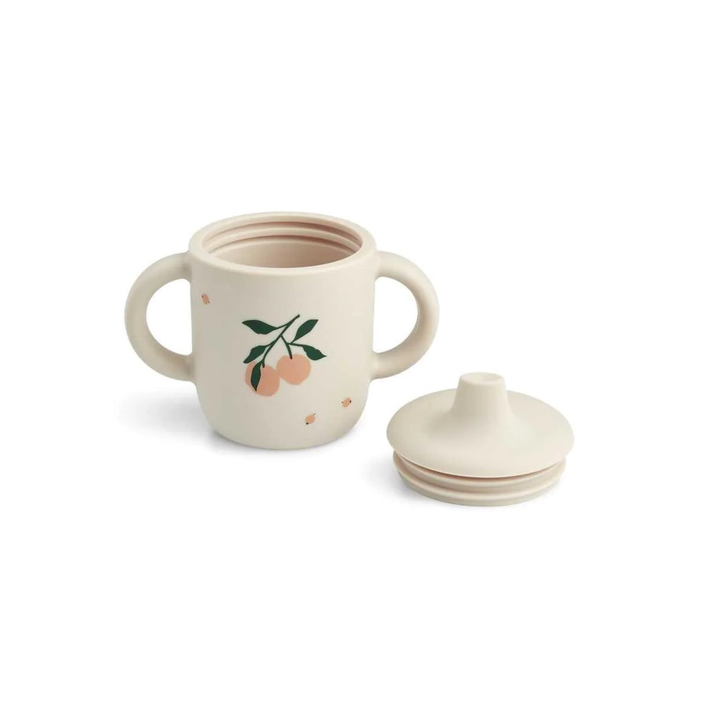 Liewood Baby Silikon Trinkbecher Neil Peach/sea shell mix bei Yay Kids