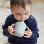 Liewood Baby Silikon Trinkbecher Neil Peach/sea shell mix bei Yay Kids