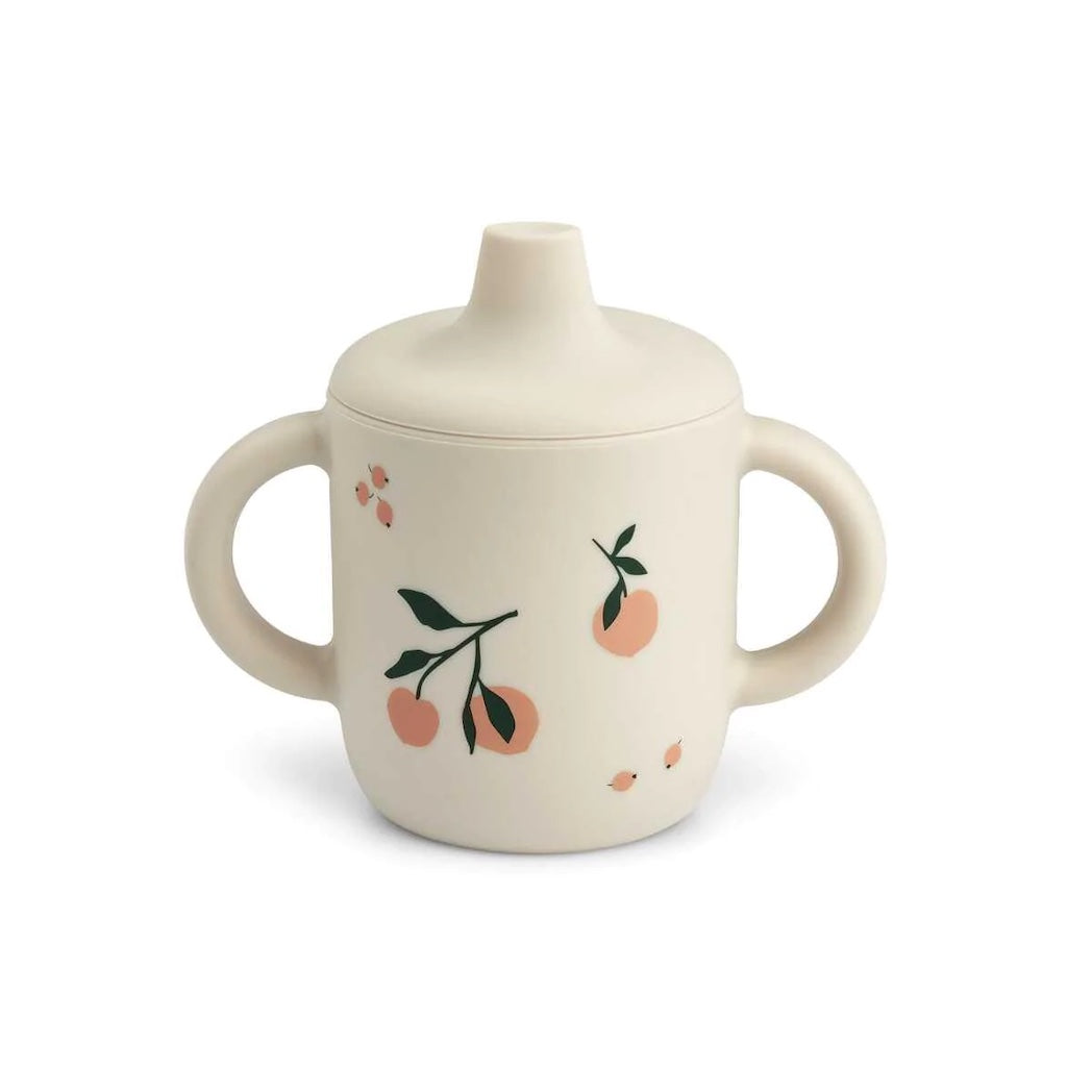 Liewood Baby Silikon Trinkbecher Neil Peach/sea shell mix bei Yay Kids