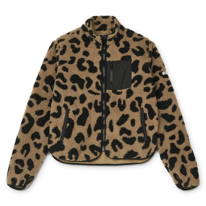 Liewood Frauen Fleece Jacke Nelson Mega leo / Oat mix bei Yay Kids