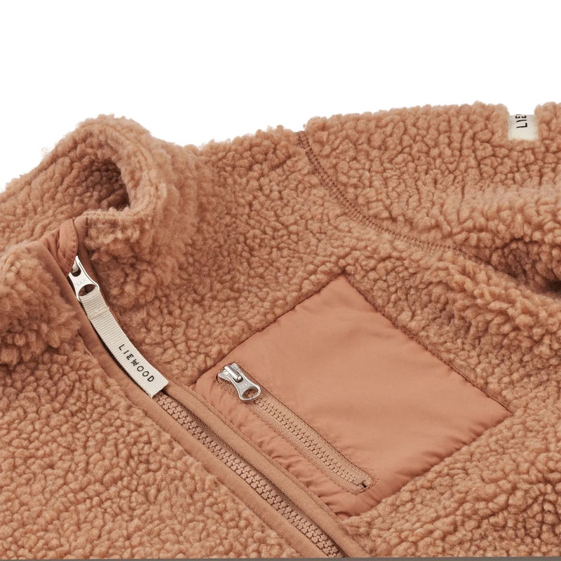 Liewood Kinder Fleece Jacke Nolan Tuscany Rose bei Yay Kids