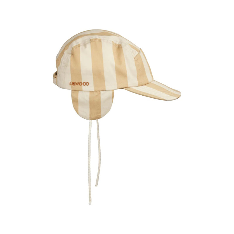 Liewood Baby Sonnenhut Opal Safari/sandy Stripe bei Yay Kids