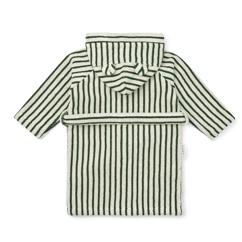 Liewood Kinder Bademantel Rollo Garden Green/Creme de la Creme bei Yay Kids